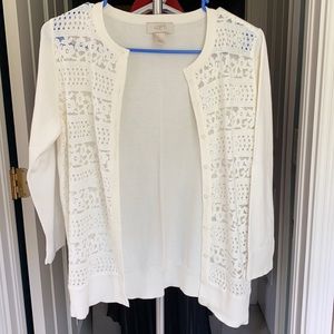 LOFT Eyelet Women’s Sweater